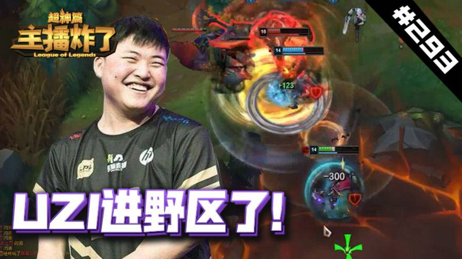 主播炸了超神篇293:枣子哥的VN进了野区就只剩操作了